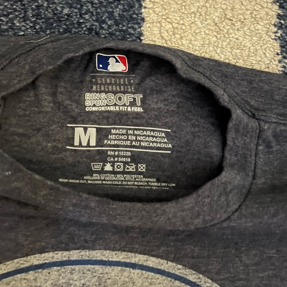 Washington Senators Nationals MLB Baseball Gray Capitol T Shirt Soft Size Medium - Picture 3 of 4